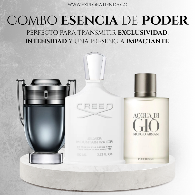 COMBO 3 PERFUMES -  RAJANCIAS QUE IMPONEN RESPETO! 🔥