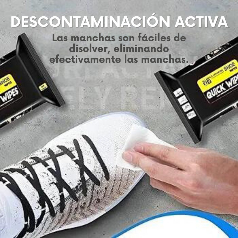 PasoLimpio - Toallitas Limpiadora Zapatos