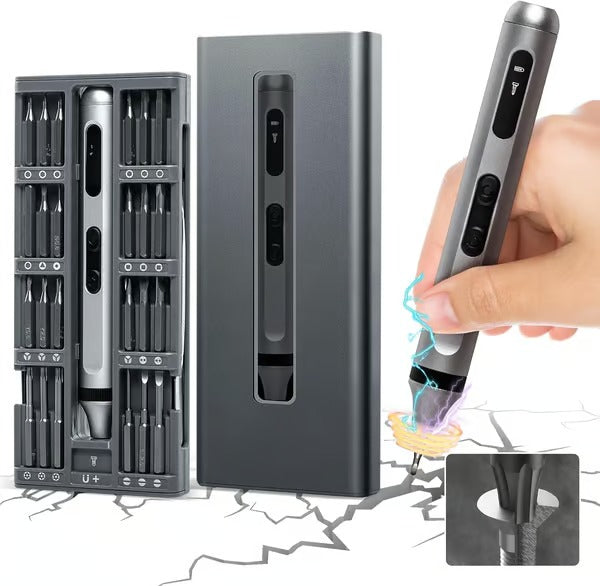 MasterFix 24 Pro - Juego de destornilladores 24 en 1 -  Precisión,  facilidad y eficiencia
