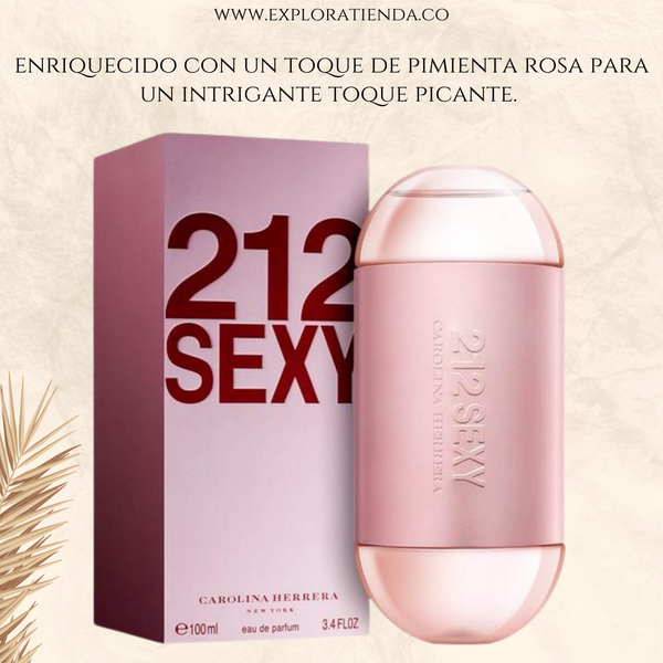 Perfume Premium 212 Sexy Women 100ml I La esencia de la seducción y la sofisticación 💖